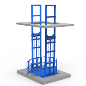 4 Posts Mezzanine Goods Lift