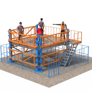 Four-post Vertical Assembly Platform