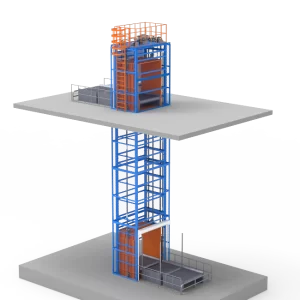 Z-shaped Vertical Reciprocating Conveyors Lift