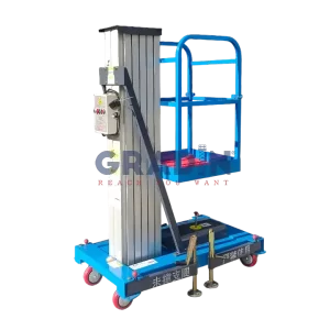 G-SJYL-1 Single-Mast Aluminum Alloy Lifting Platform